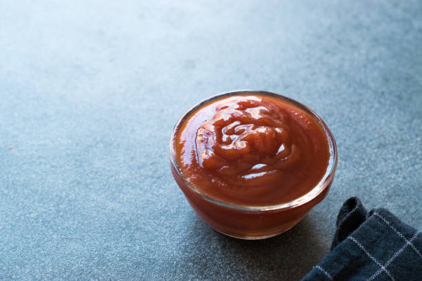istock Ketchup Sauce in Glass Bowl. 1027276248