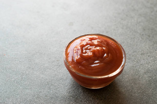 istock Ketchup Sauce in Glass Bowl. 1027276536
