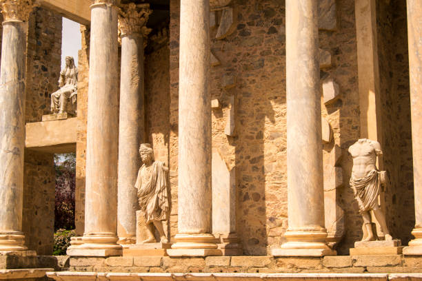 istock Roman Theater of Merida 1027289350