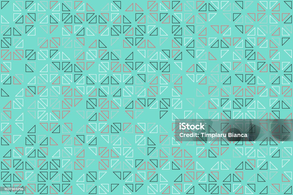 Beautiful Pattern Design Using Two Shapes Beautiful Geometric Pattern Design Stock Illustration - Download Image ...