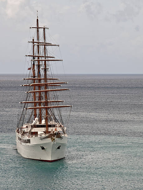 Caption\nKobe, Japan – July 24 2021　:  This Sailing Ship is Kaiwo-Maru, and it is representative Sailing ships in Japan. It belongs \