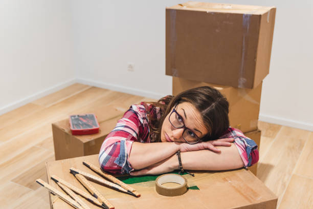istock Sad homeowner moving home after eviction 1027317226