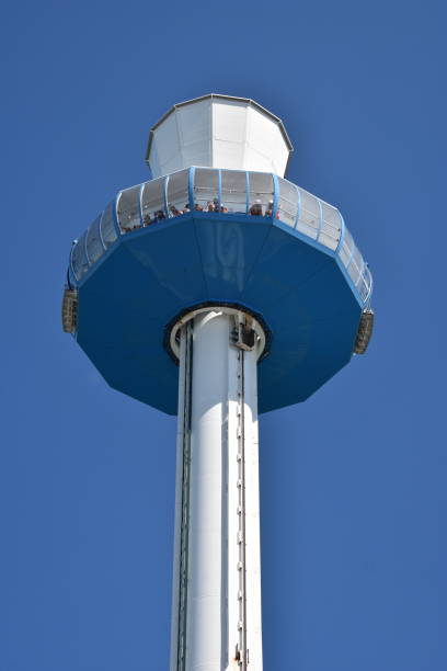 istock Jurassic Skyline tower, Weymouth, with observation platform near the top 1027335754