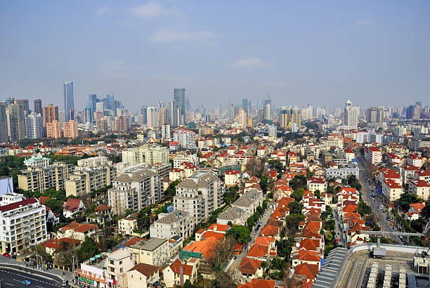 istock China Shanghai Puxi skyline 102733805