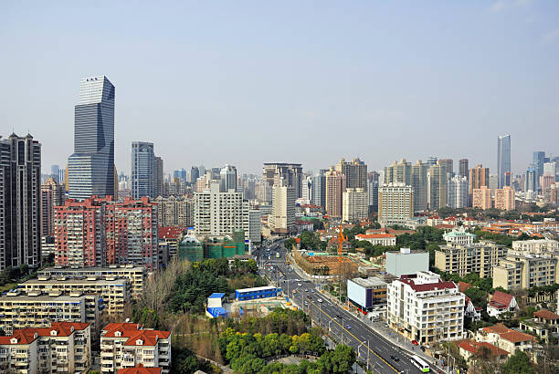 istock China Shanghai Puxi skyline 102733845