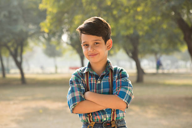 istock Portrait of a blonde boy - Stock image 1027341990