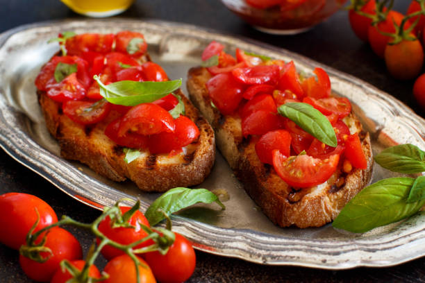 istock Homemade Italian Bruschetta 1027347246