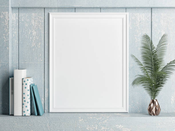 istock Mock up poster vintage background concept 1027355668