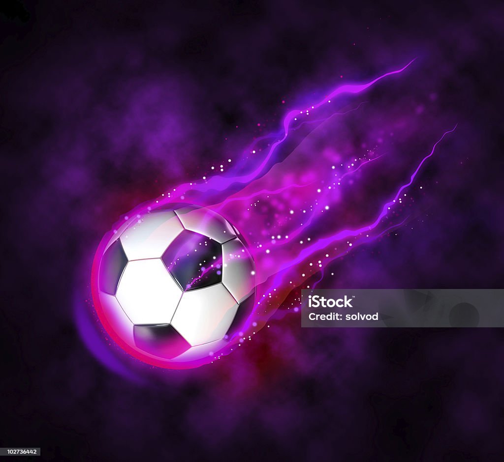 Magie de football - Photo de Ballon de football libre de droits