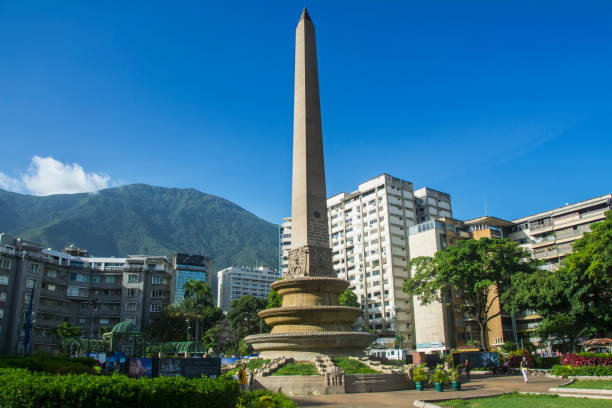 Plaza Francia, Altamira, Caracas, Venezuela stock photo