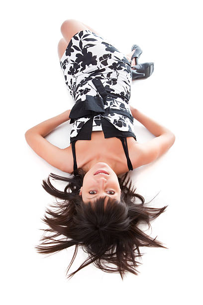 istock Beautiful girl lies 102738256