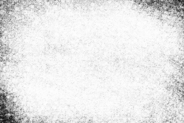 istock Grunge is black and white. Abstract monochrome background. Pattern of cracks, chips, scuffs, dust, stains 1027396692