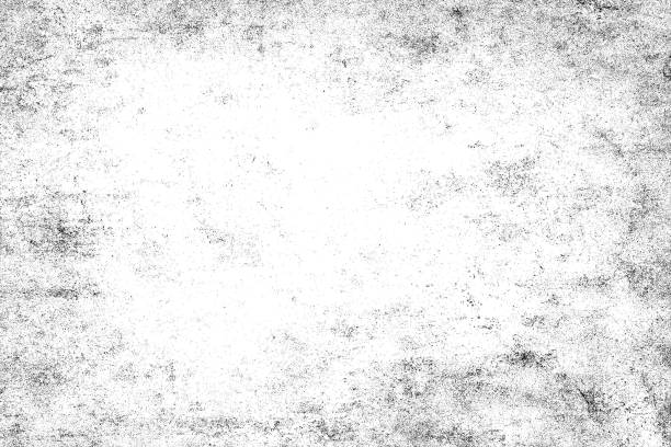 istock Grunge is black and white. Abstract monochrome background. Pattern of cracks, chips, scuffs, dust, stains 1027396694