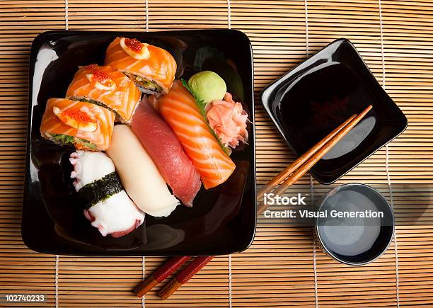 Sushi Stock Photo - Download Image Now - Asia, Asian Food, Avocado