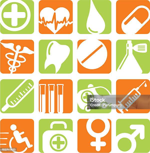 Medical Symbol Stock Vektor Art und mehr Bilder von Andersfähigkeiten - Andersfähigkeiten, Auto, Design