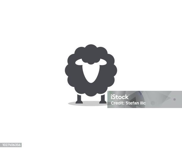 Sheep Icon Stock Illustration - Download Image Now - Sheep, Icon Symbol, Logo