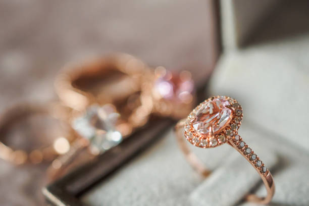 istock luxury diamond ring in jewelry box vintage style 1027407014