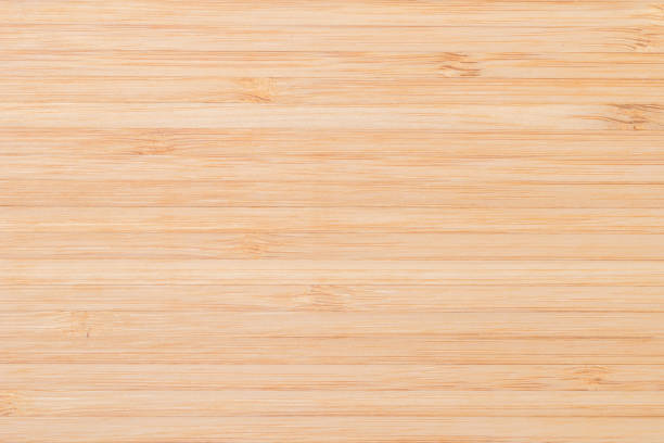 istock Bamboo wood texture background in creme beige color 1027409886