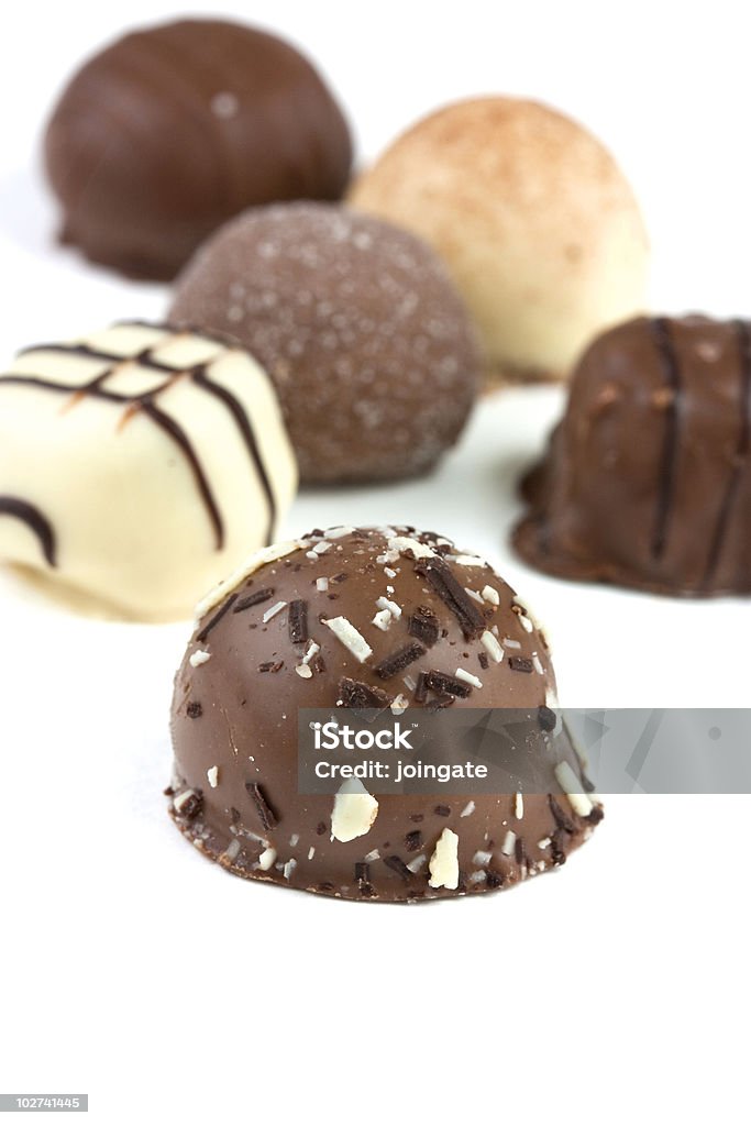 Trufle czekoladowe - Zbiór zdjęć royalty-free (Bez ludzi)