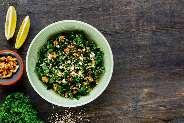 Kale and quinoa salad