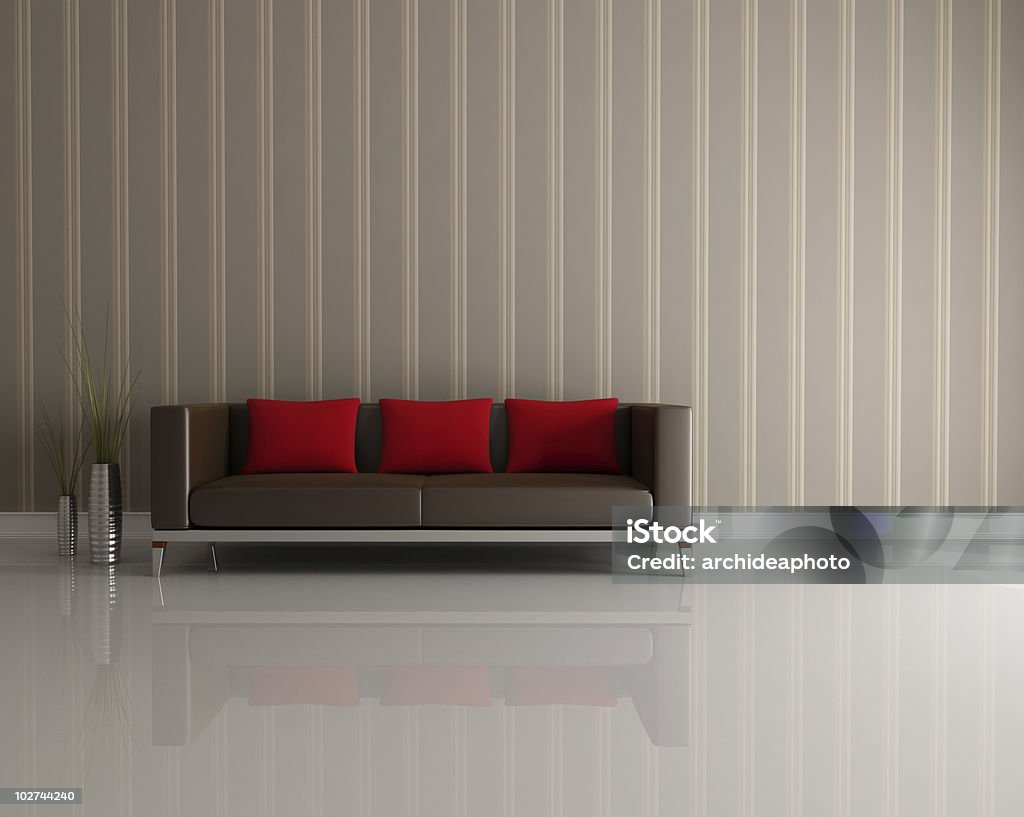 interior moderno - Foto de stock de Aconchegante royalty-free