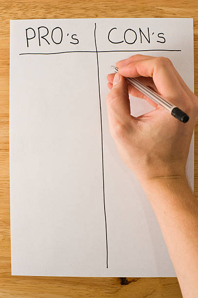istock Weighing Up The Pro's And Con's 102744261