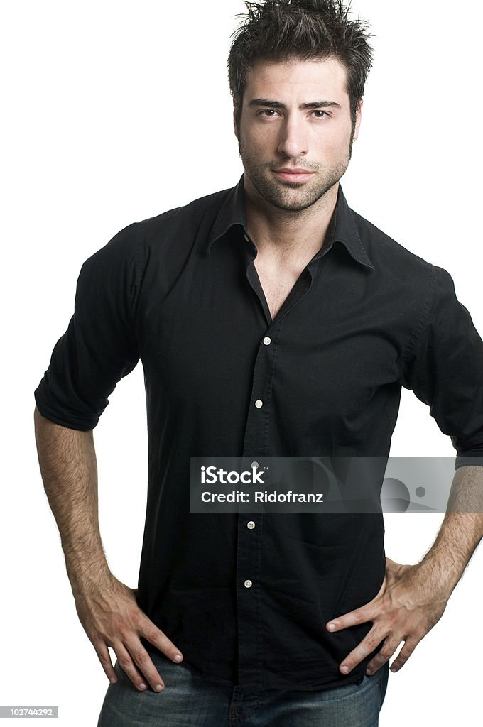 Modello uomo Latino - Foto stock royalty-free di Disinvolto