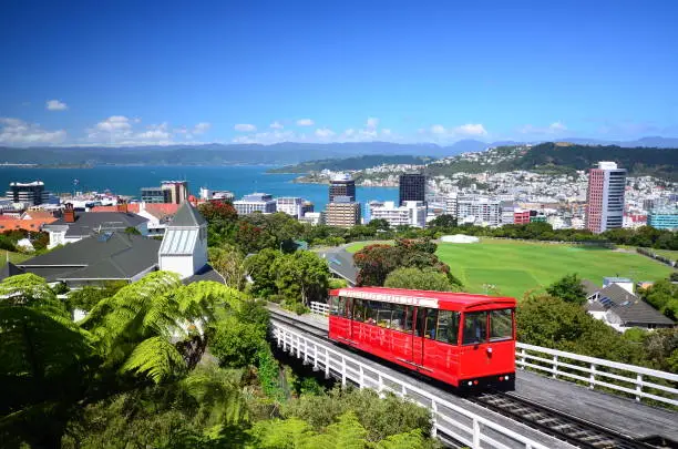 View of New Zealand's capital city
