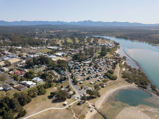 istock The town of Urunga. 1027464340