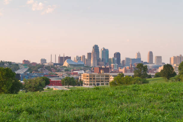 istock Kansas City Skyline at Dusk 1027466904