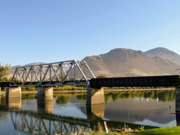 istock Bridge cross the North Thompson River, in Kamloops, British Columbia, Canada 1027480096