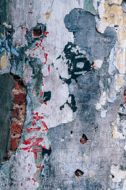 istock Colorful Grungy Texture in Penang, Malaysia 1027491044