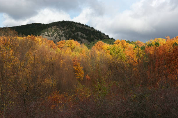 istock Autumnal mountain landscape 1027513244