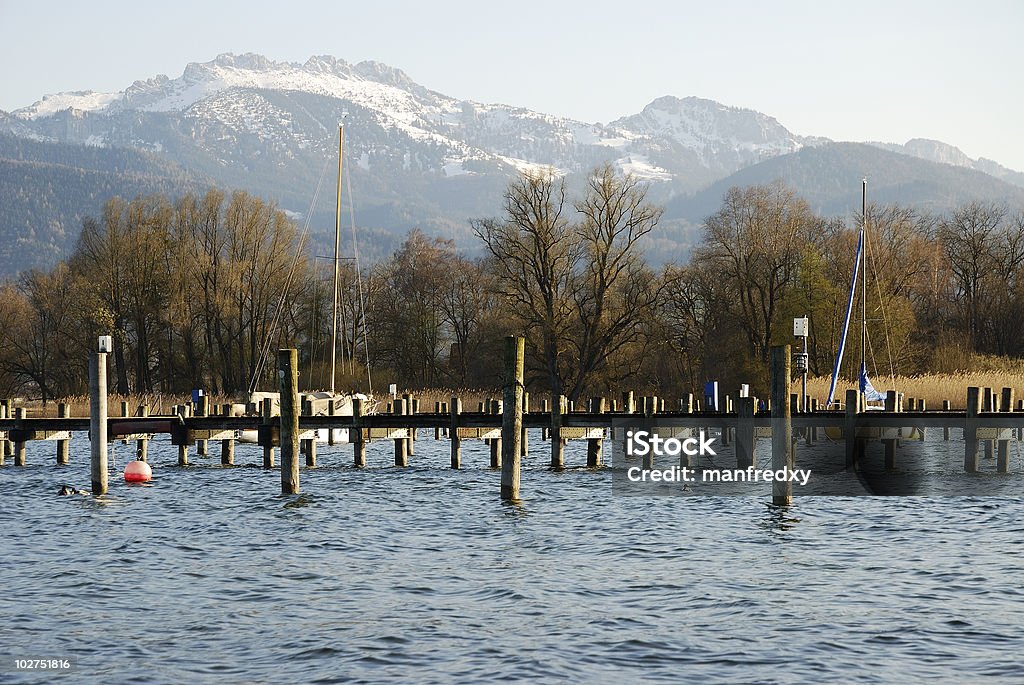 Озеро Chiemsee - Стоковые фото Бавария роялти-фри