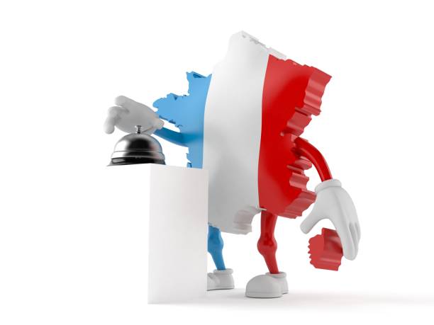 istock France character with hotel bell 1027524760