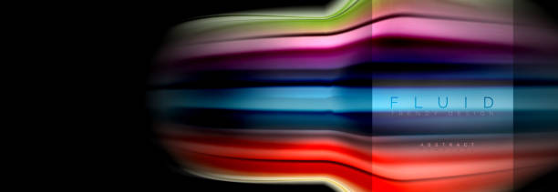 istock Rainbow fluid abstract shapes, liquid colors design, colorful marble or plastic wavy texture background, multicolored template for business or technology presentation or web brochure cover design, wallpaper 1027527360