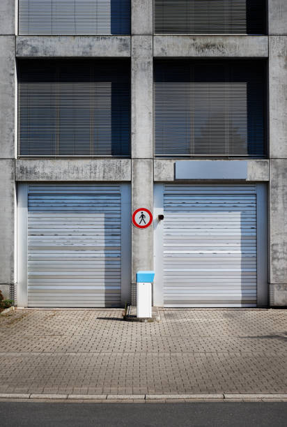 istock Gateways to an underground garage 1027534286