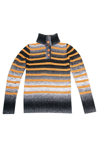 istock Winter warm sweater on a white. 102753856