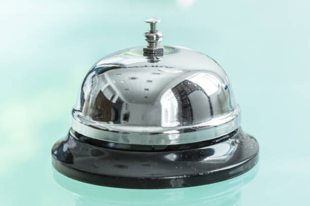 istock service bell on reception in hotel or restaurant 1027555300