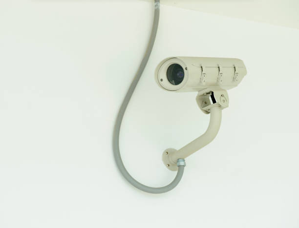 istock CCTV Camera of security on the wall 1027555804