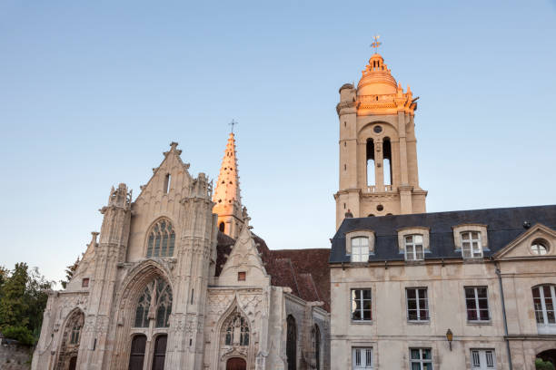 istock St Pierre Church in Senlis at sunset 1027564814