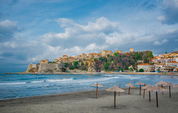 istock Ulcinj View with Castle and Ol Local Houses 1027590364