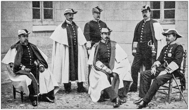 istock Navy and Army antique historical photographs: Spanish Army 1027599532