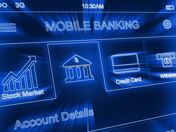 Photo of Online banking internet e-banking mobile application fintech
