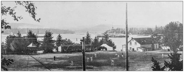 istock Navy and Army antique historical photographs: Navy, Esquimalt 1027619654