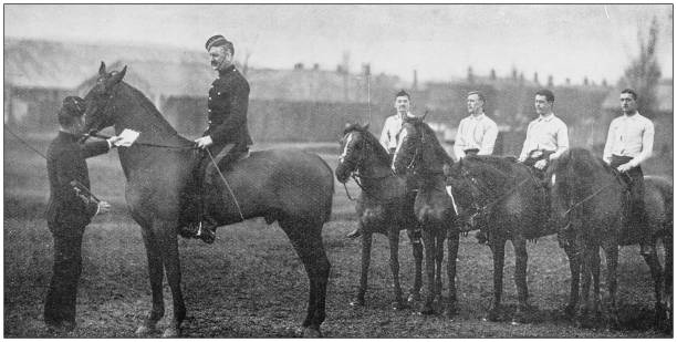 istock Navy and Army antique historical photographs: Canterbury Cavalry 1027628068