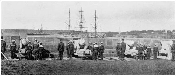 istock Navy and Army antique historical photographs: South Wales Naval Forces 1027629246