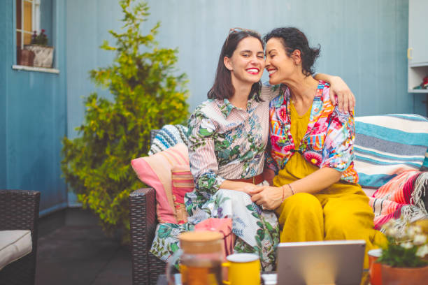istock Mother and daughter are embracing each other 1027629864