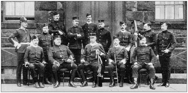 istock Navy and Army antique historical photographs: North Lancashire 1027633360