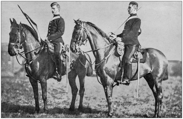 istock Navy and Army antique historical photographs: Hussars 1027638438